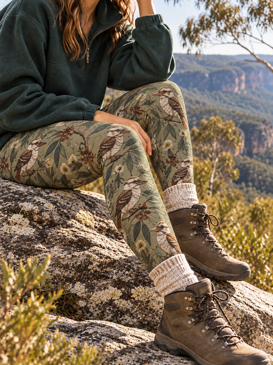 Women's Australia Hiking Art Printed Leggings