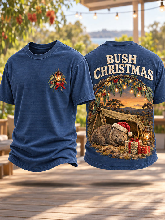 Men's Christmas In Australia Short Sleeves T-Shirt