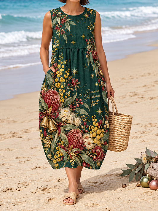 Women's Christmas In Australia  Casual Dress